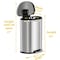 Hls Commercial 13 gal Half-Round Indoor Metal Can, Silver, Step Pedal, Stainless Steel, 19 in HLSS13DFR - alternate 9